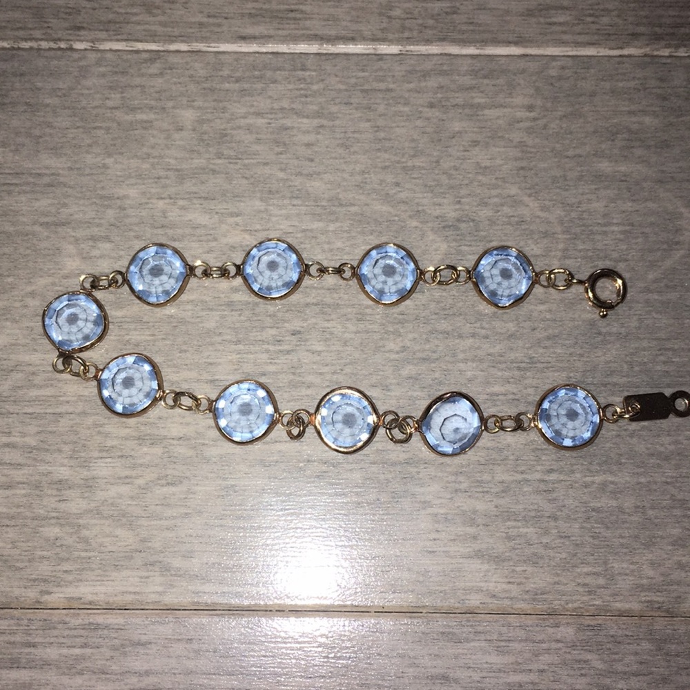 Swarovski blue bracelet